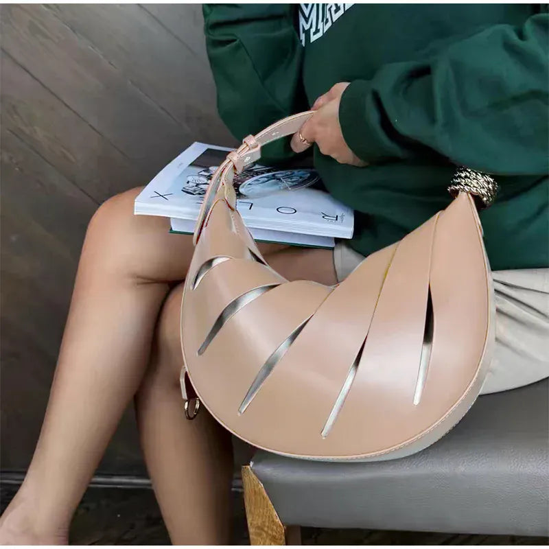 Lightweight Crescent Shoulder Bag