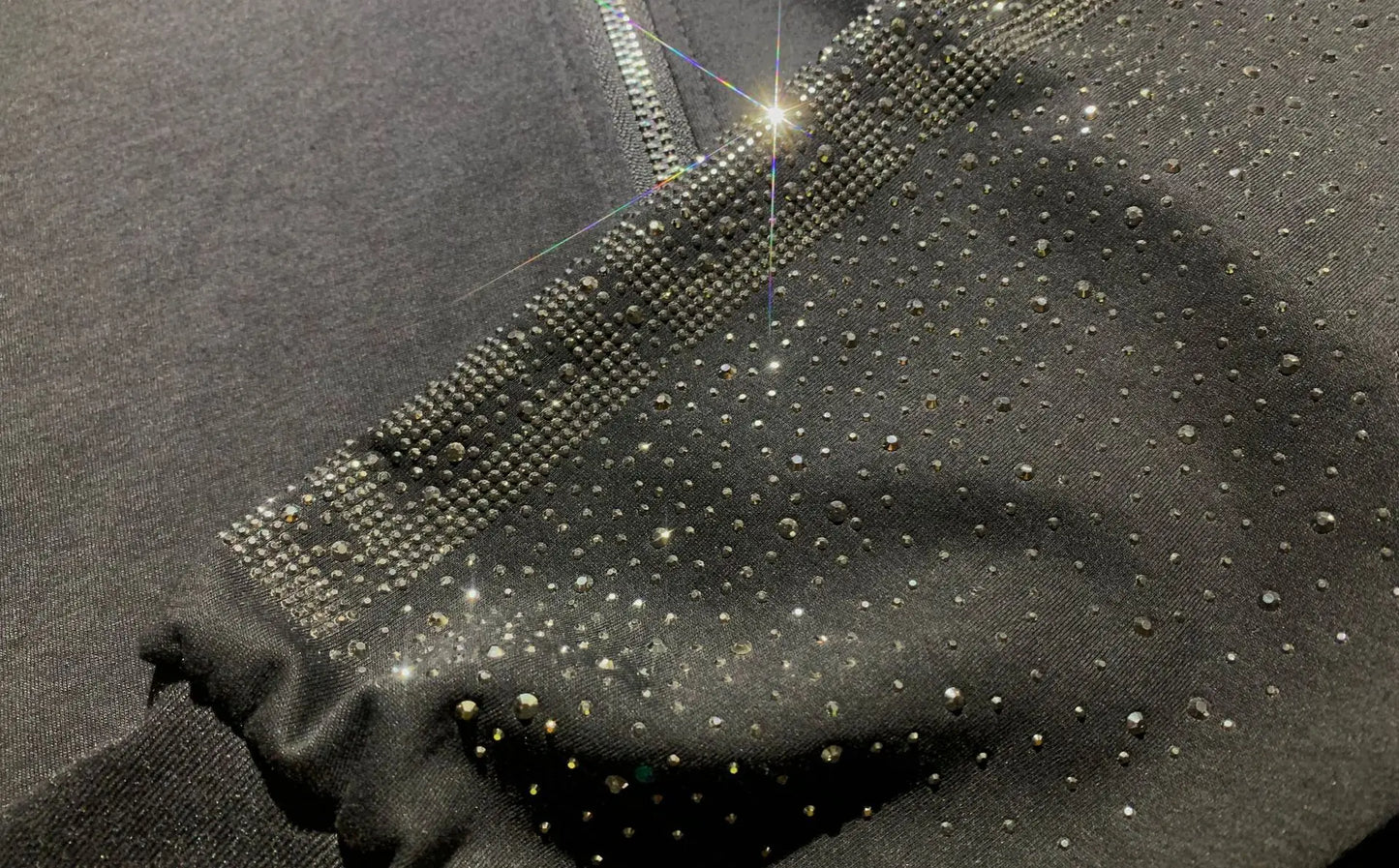 Fashion Diamonds Side Two Piece Sets Womens Outifits Casual Zipper Cardigan Autumn Tracksuit Hooded Tops and Long Pants Suits