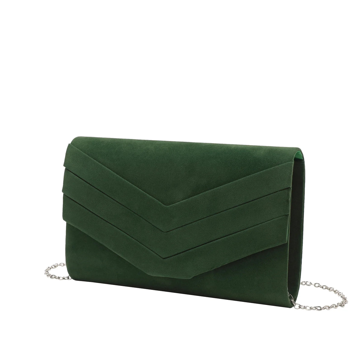 Sequined Velvet Chain Evening Clutch Bag for Women