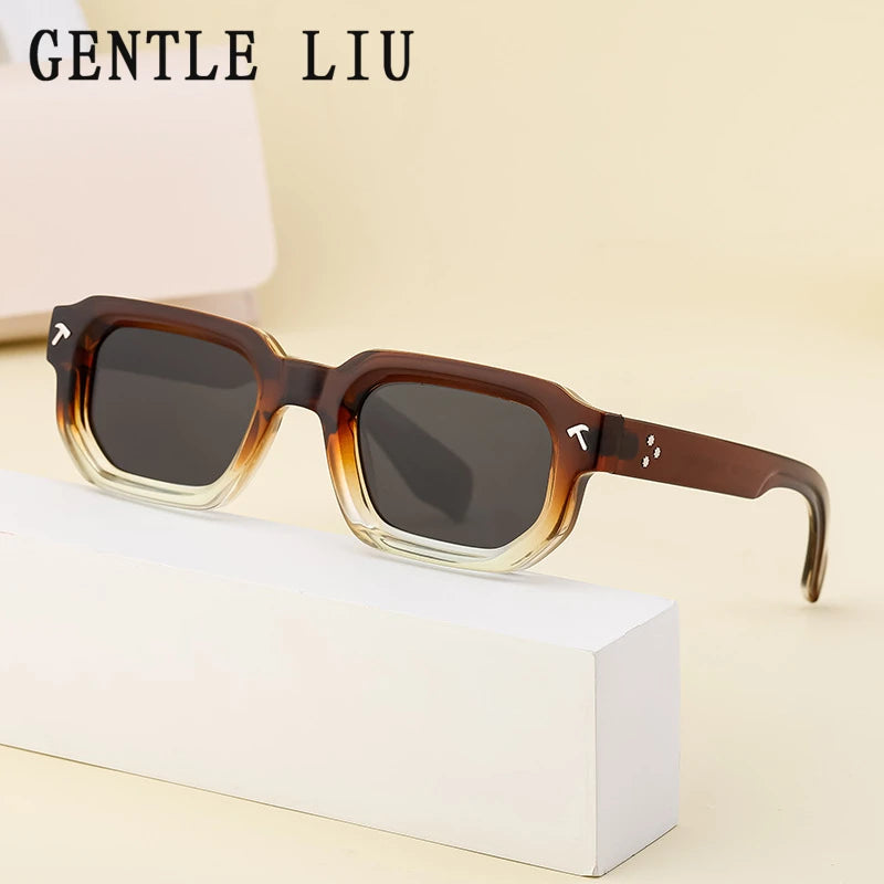 Small Square Polarized Sunglasses