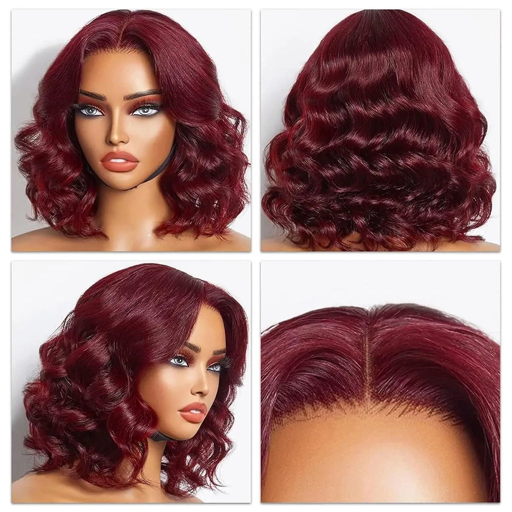Ombre Honey Blonde Body Wave Lace Front Wig for Women