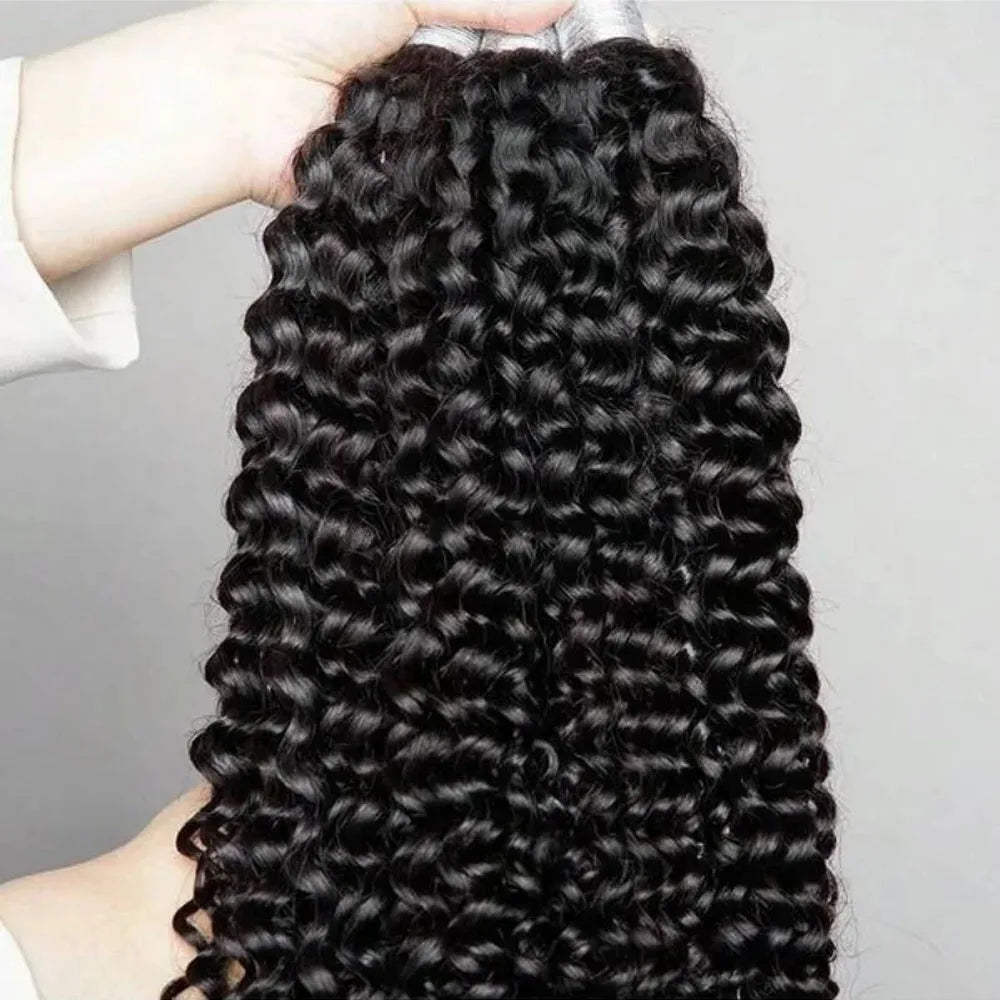 Deep Wave Human Braiding Hair Extensions for Women