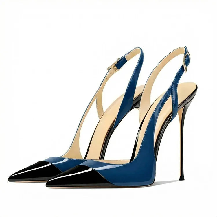Pointed Toe High Heel Slingback Sandals for Women