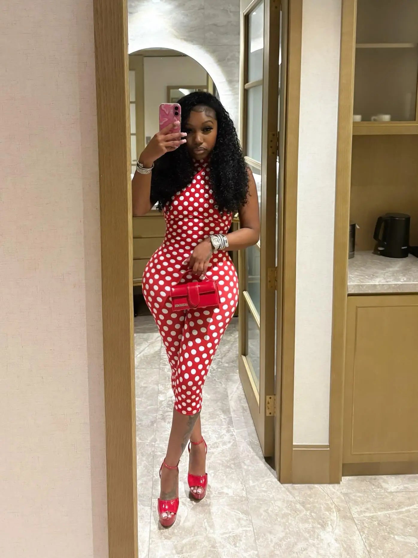 Colorful Patchwork Backless Bodycon Romper for Women