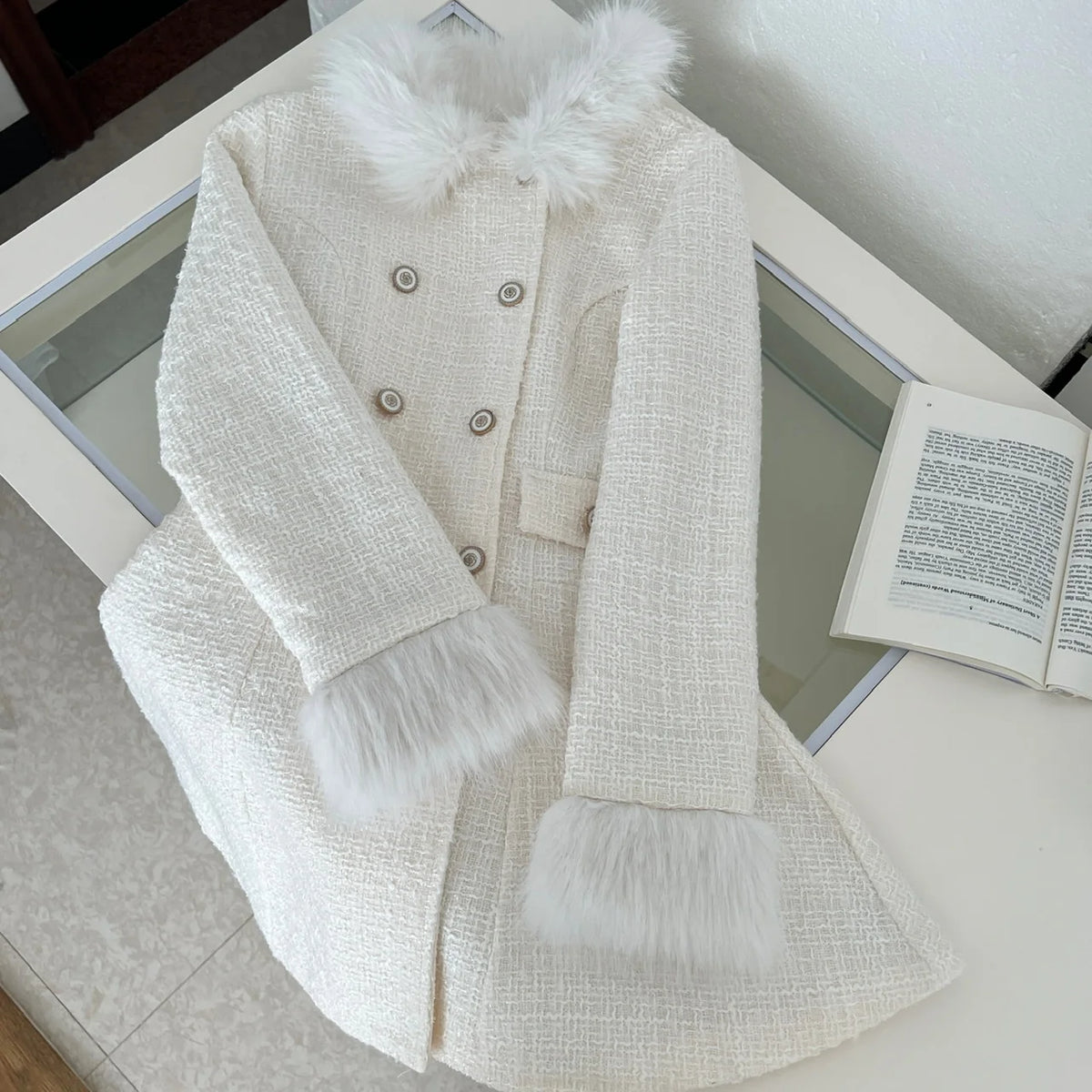 Elegant Bow Shawl Cape Two-Piece Set