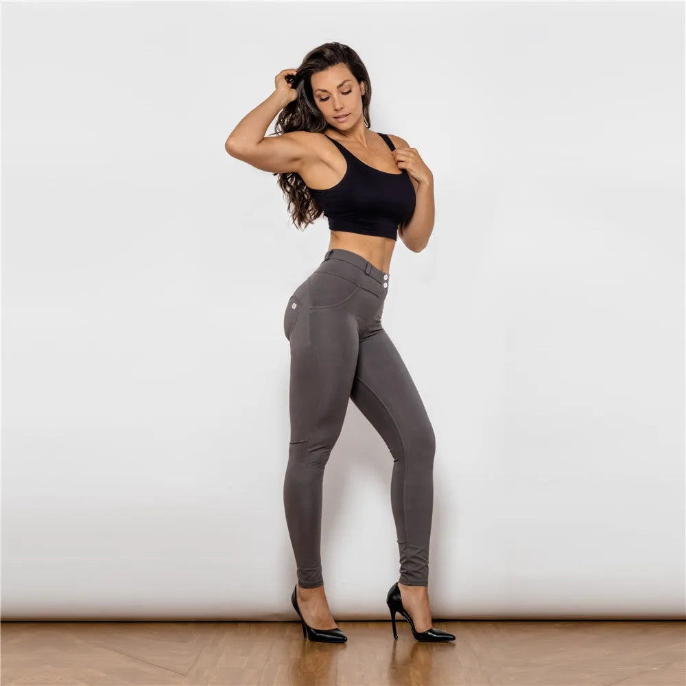 High Stretch Sculpting Slim Fit Pencil Pants for Women