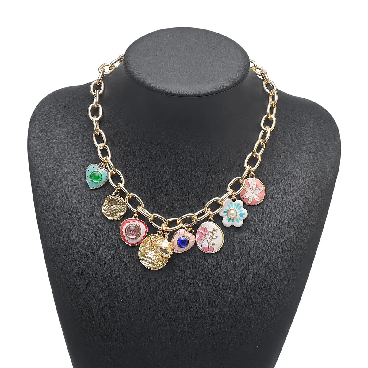 Medieval Enamel Jewelry Set