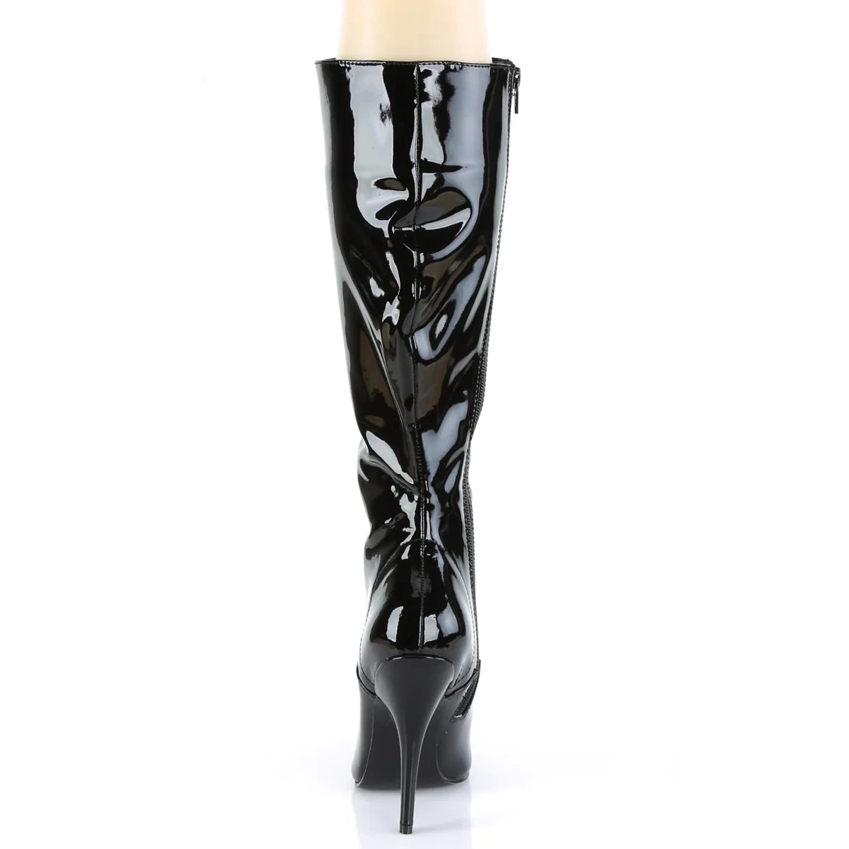 Patent Leather Stiletto Knee High Boots