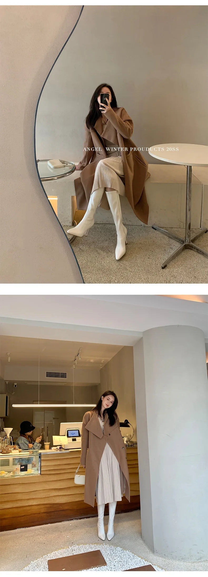 Square Heel Over The Knee Boots