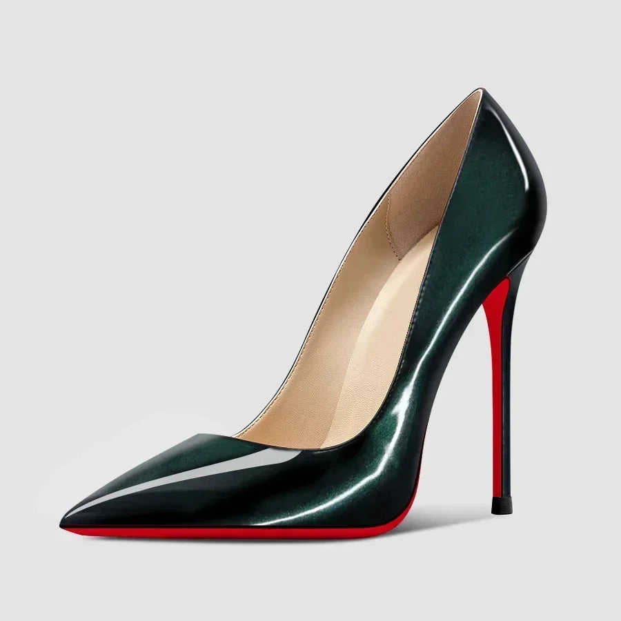 Pointed Toe Super High Stiletto Heel Pumps for Women