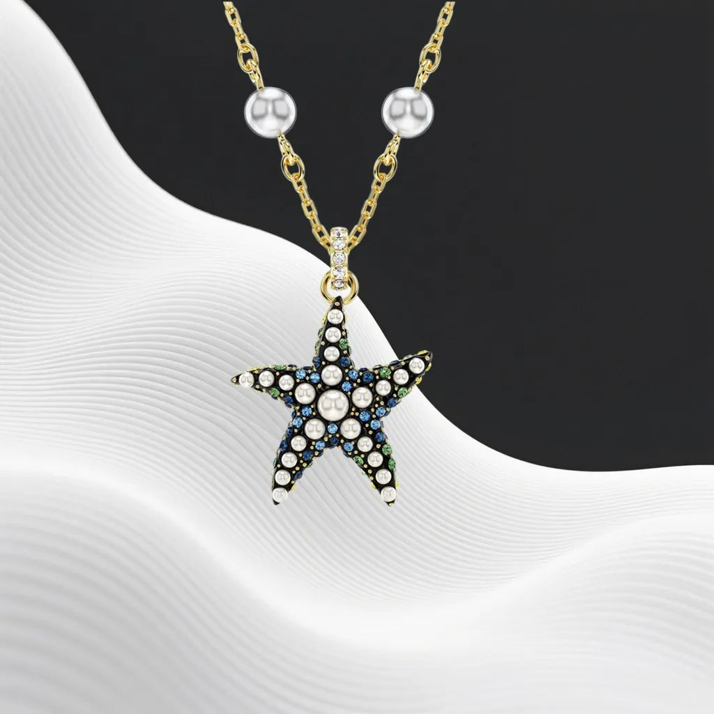 Crystal Necklace And Earrings Set