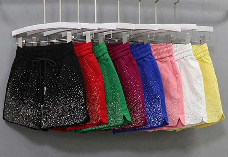 Lightweight High Waist Wide Leg Casual Shorts for Women
