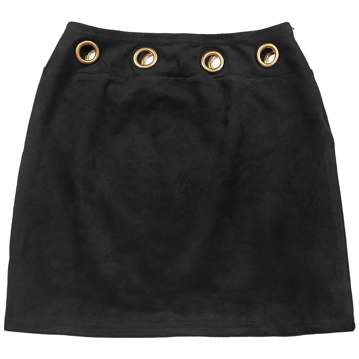 Hollow Out Skew Collar Crop Top and Skirt Two Piece Set for Women