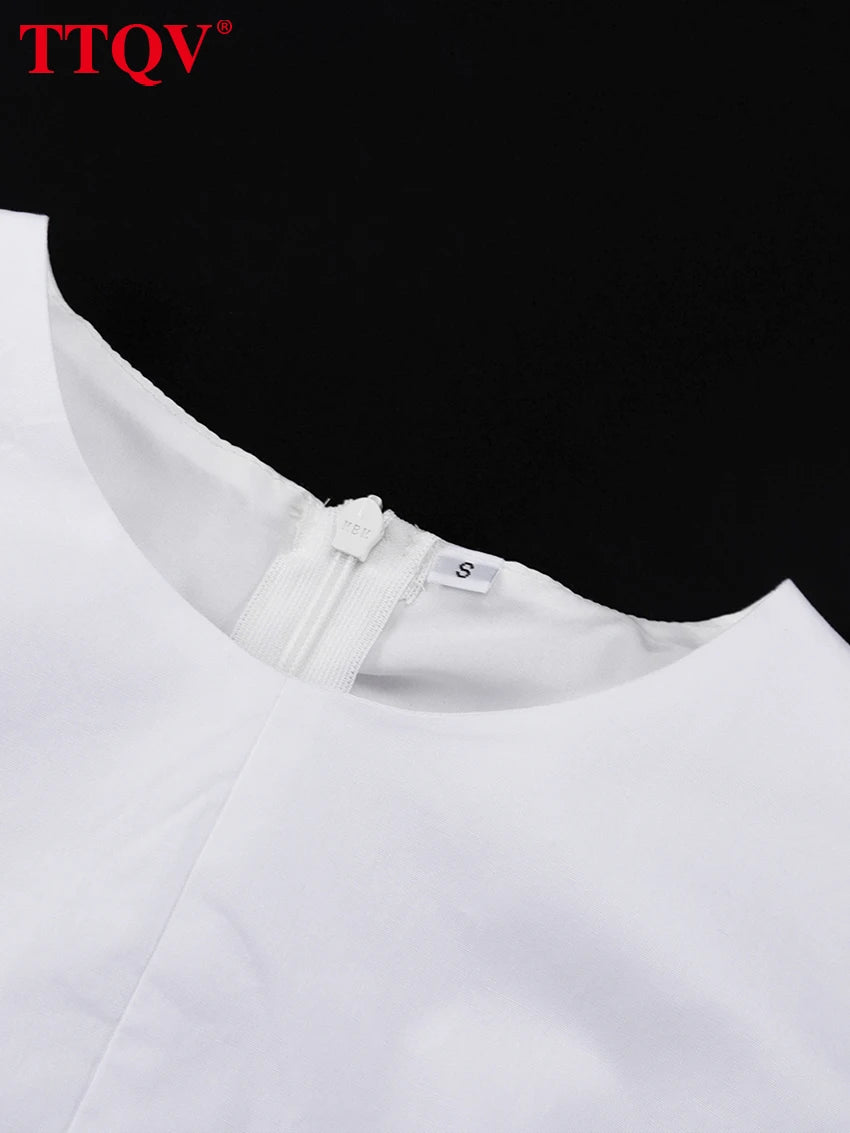 Loose Cotton Shirt and Wide-Leg Pants Set for Women