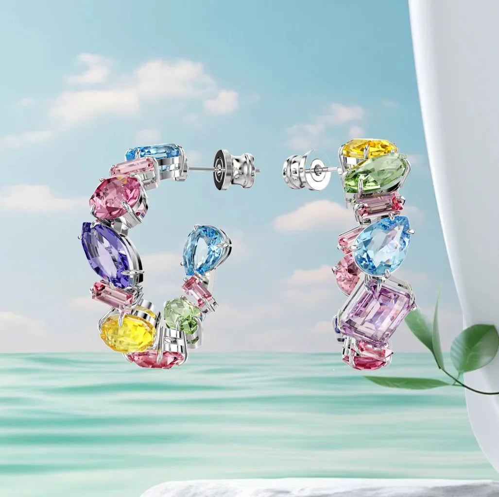 Mixed Cut Crystal Jewelry Set