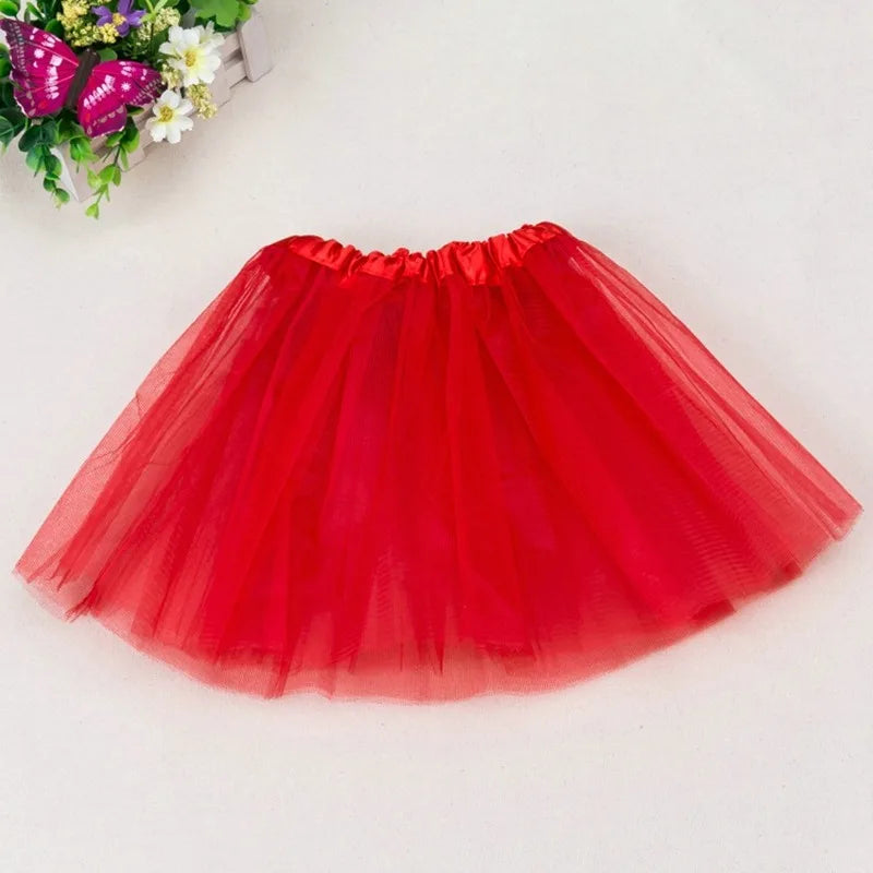 Vintage Lace Tulle Tutu Petticoat Skirt for Women
