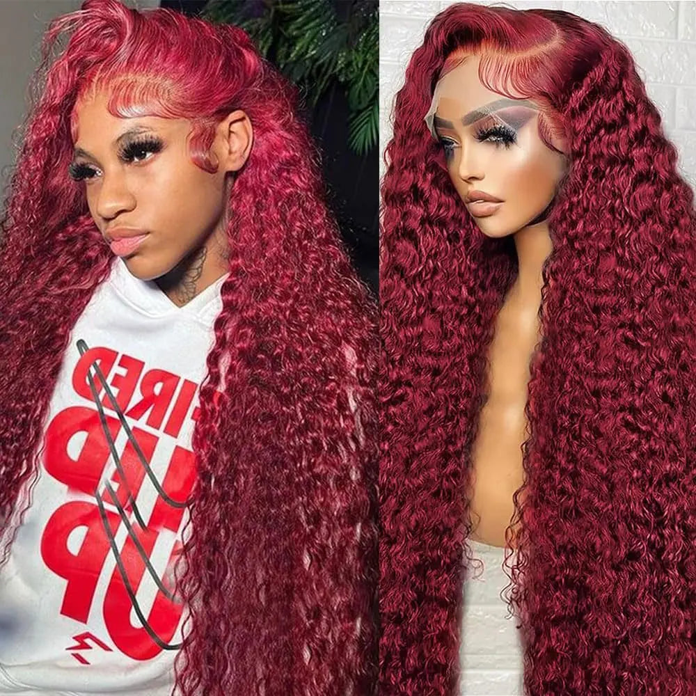 HD Transparent Remy Hair Body Wave Lace Front Wig for Women