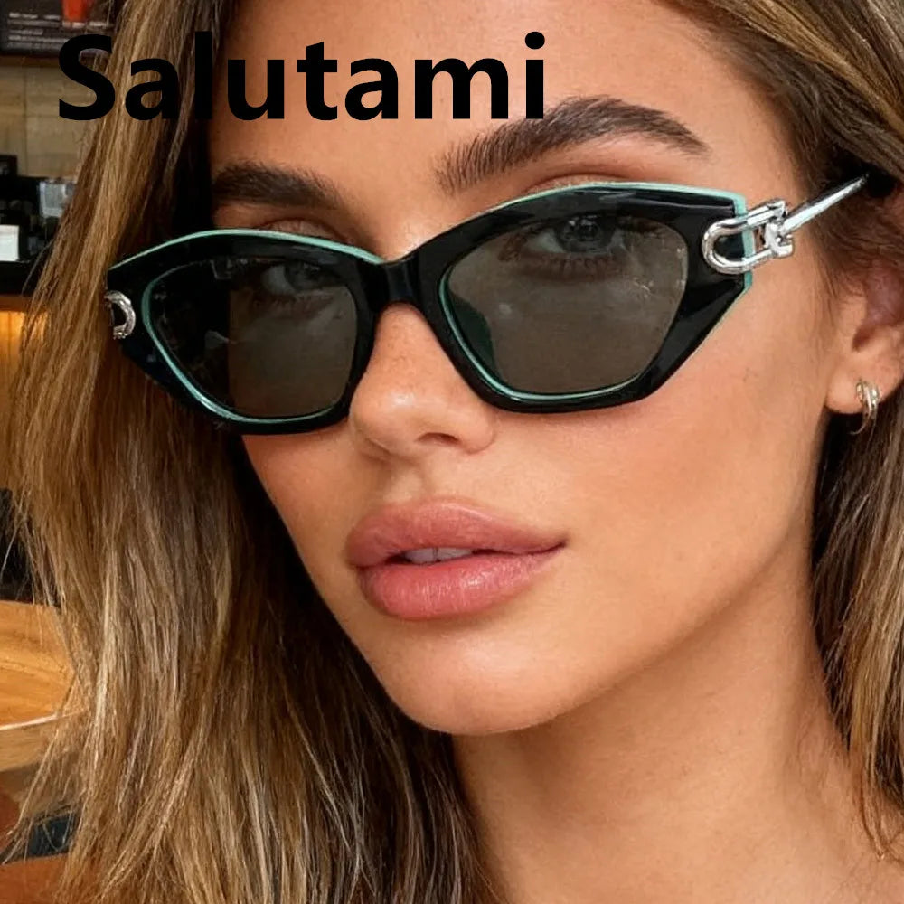 Knot Detail Cat Eye Sunglasses