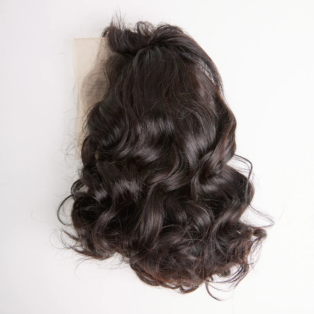 Short Glueless Body Wave Lace Front Bob Wig for Women