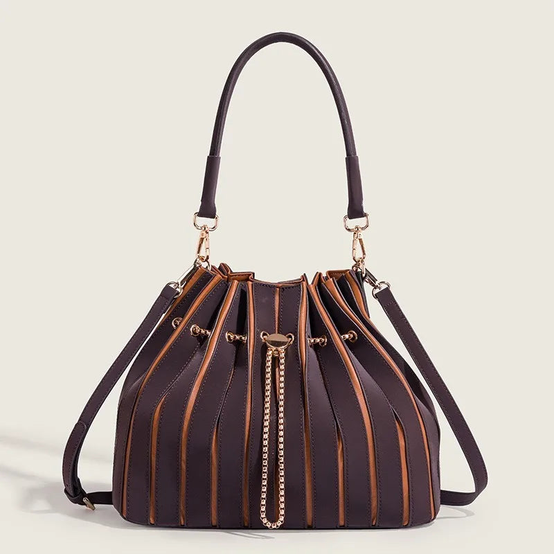Women's Handbag Luxury Brand Shiny Leather Shiny Fashion Women's Single Shoulder Bag Personalized Fashionable Casual Women's Bag