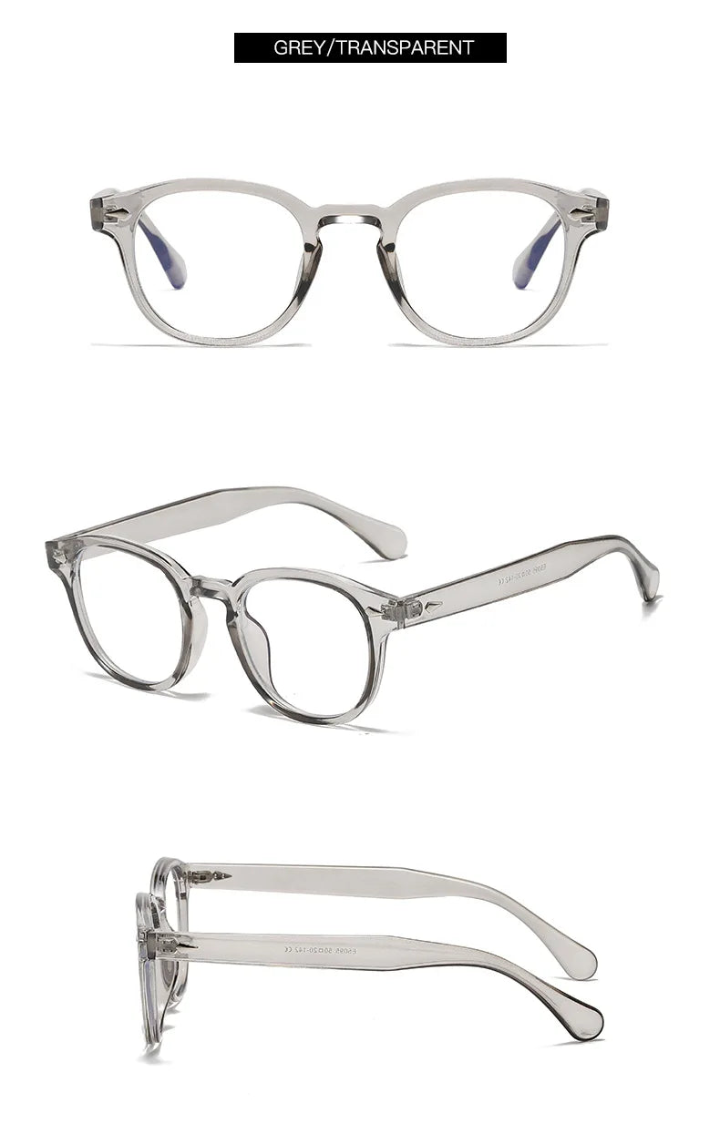 Ultralight Retro Round Frame Reading Glasses for Women