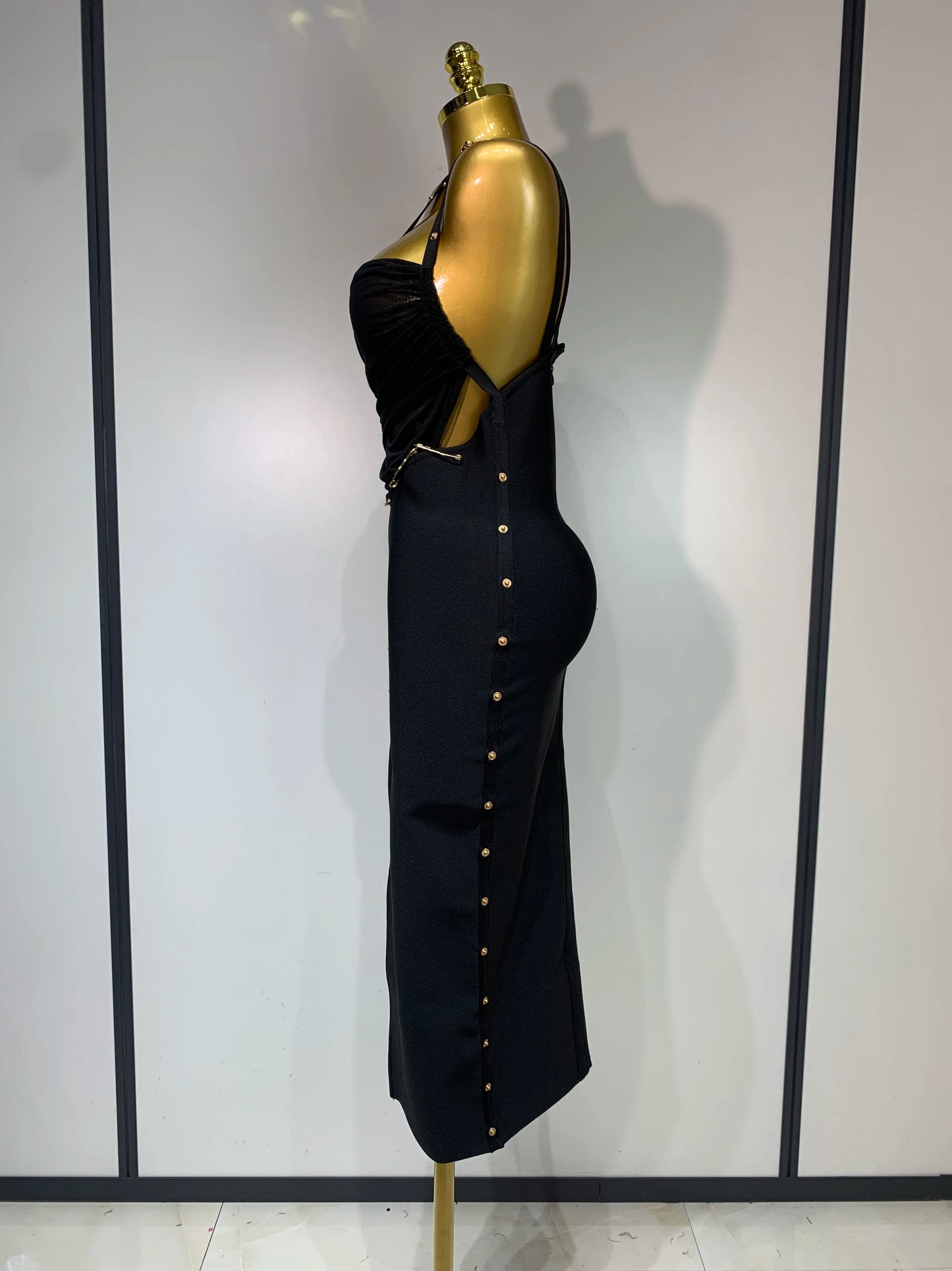 High Quality One Shoulder Long Sleeve Bodycon Bandage Dress Cocktail Evening Party Luxury Birthday Dress Celebrity Prom Gown