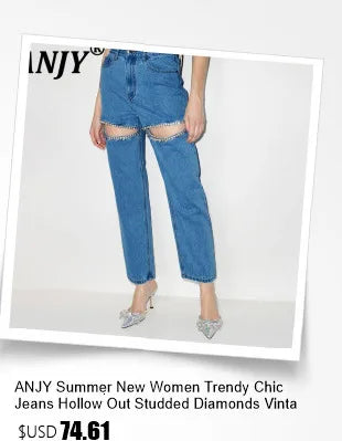 ANJY Spring Summer New Women Fashion Vintage Plaid Patchwork Denim Multi-layered Skirt Sweet Drawstring Short Sleeve Tops A24530