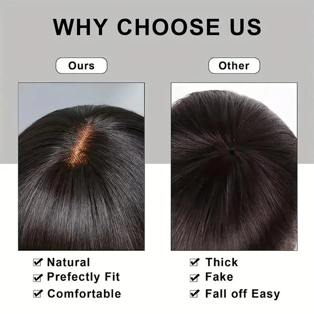 Blonde Finger Wave Pixie Cut Human Hair Wig For Women