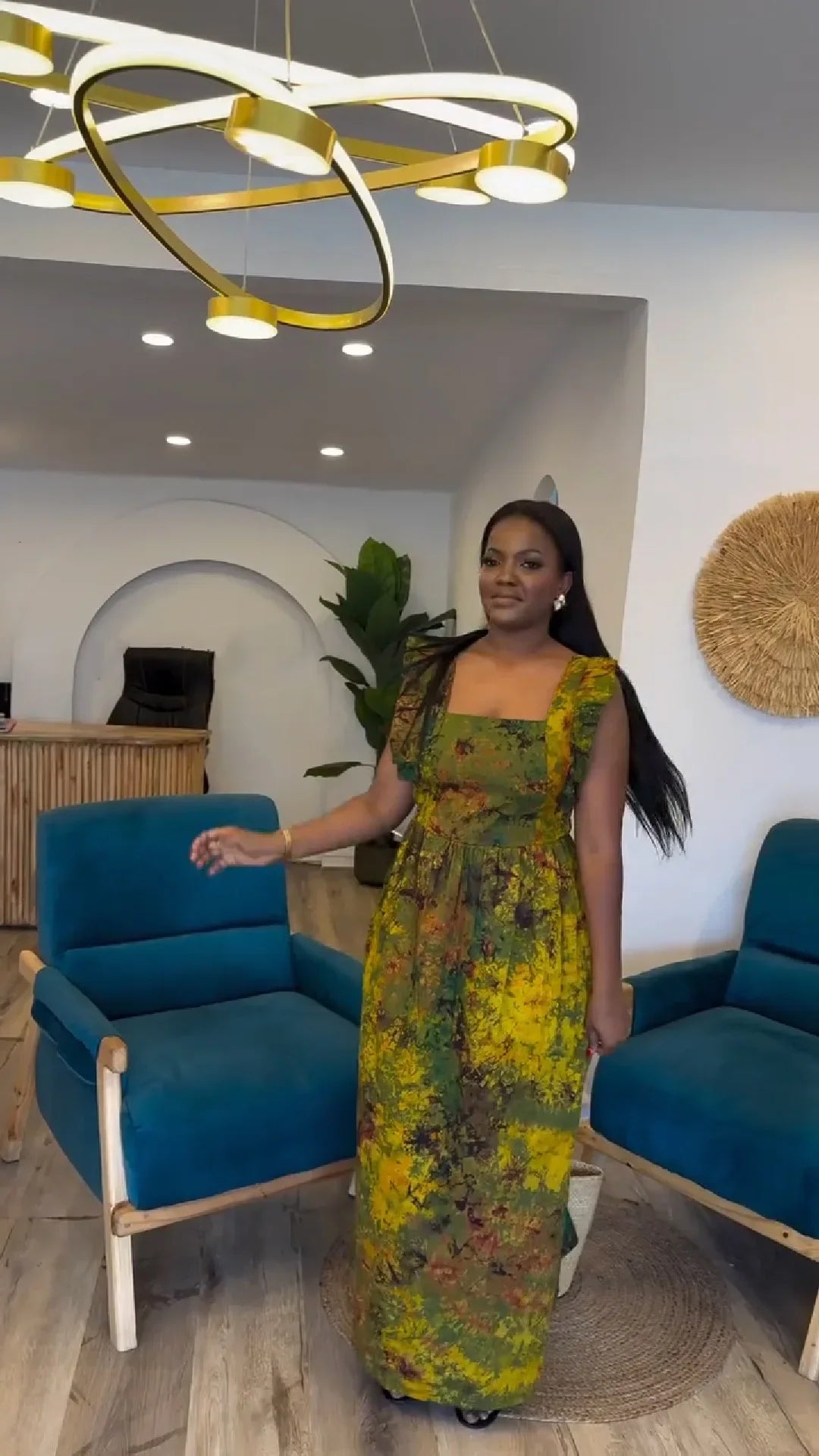 African Dresses For Women 2025 New African Clothes Dashiki Spaghetti Strap Ankara Bazin Traditional Robe Africa Long Dress