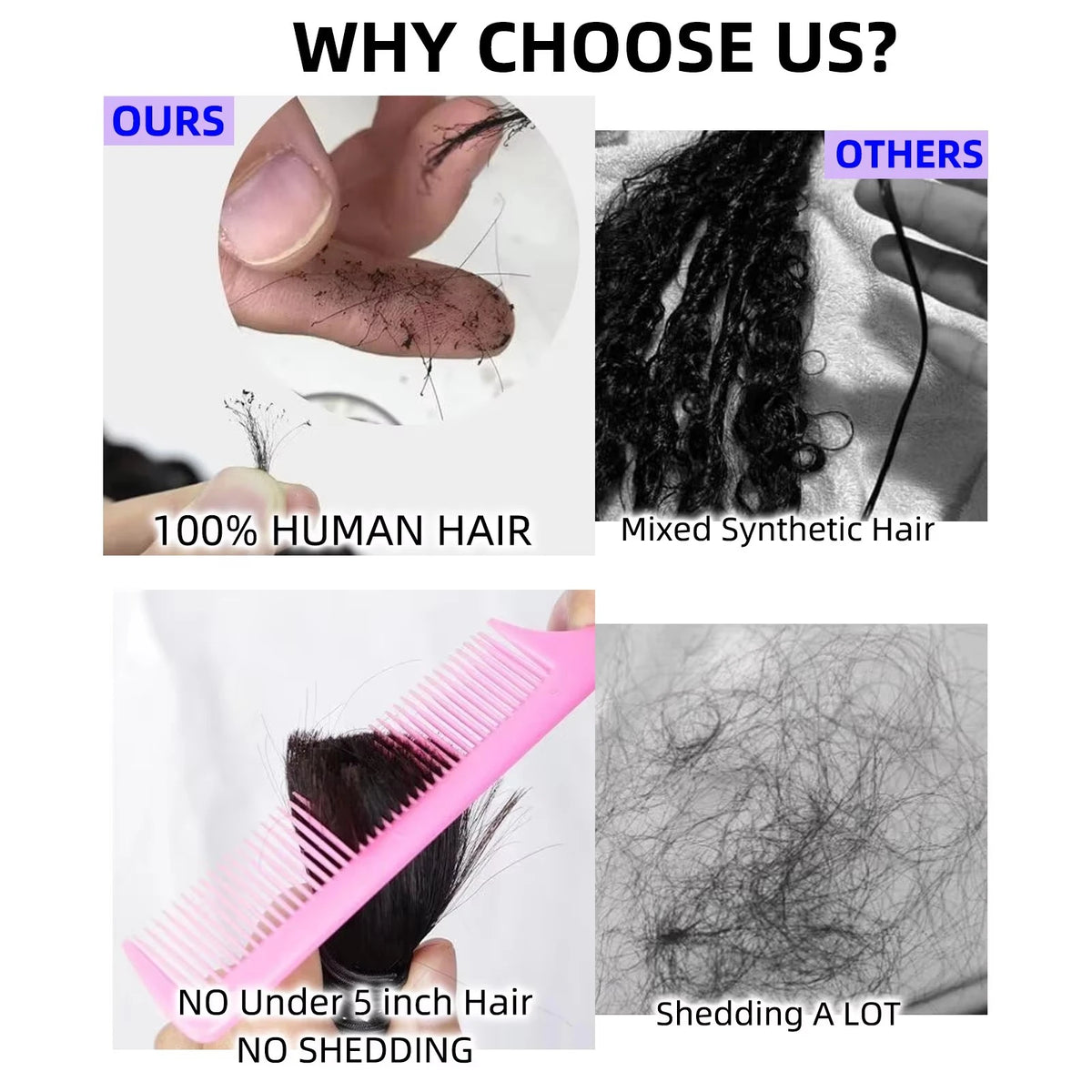 Honey Blonde Deep Wave Human Hair Braiding Extensions for Women