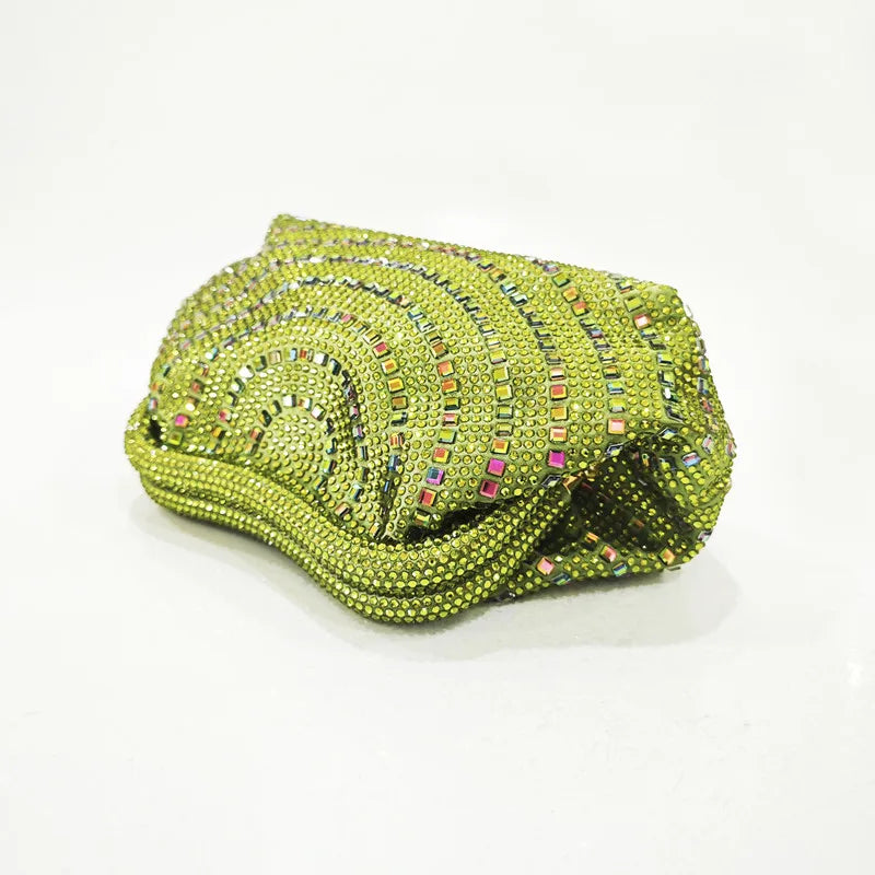 Rhinestone Evening Clutch Bag