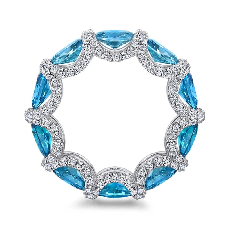 Turquoise Sterling Silver Wedding Band
