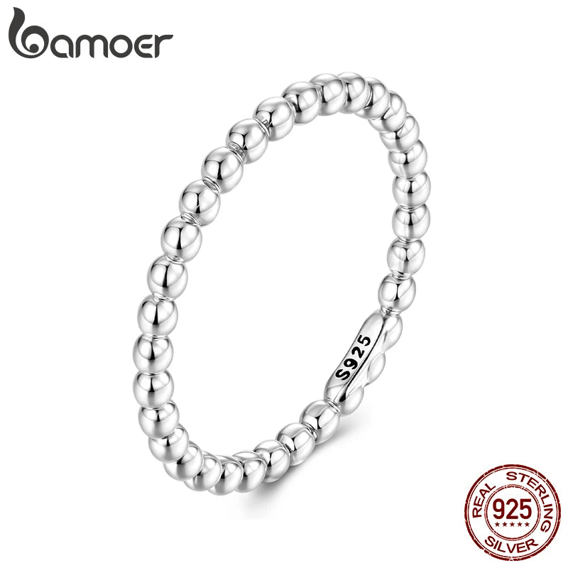 Sterling Silver Rope Band Ring