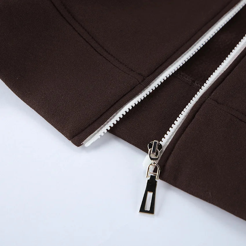 Hooded Loose Two Piece Top and Pants Set for Women