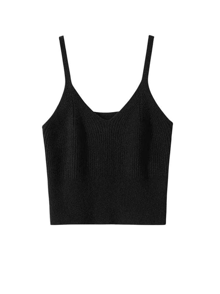 Spring Autumn Women Sweater Vest 100% Cashmere Vest V-neck Vest Short Simple Style Cashmere Sweater Vest Luxury Soft Comfy Tops