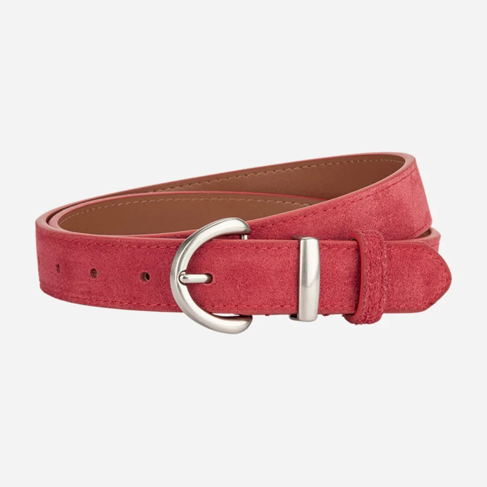 Retro Style Suede Belt