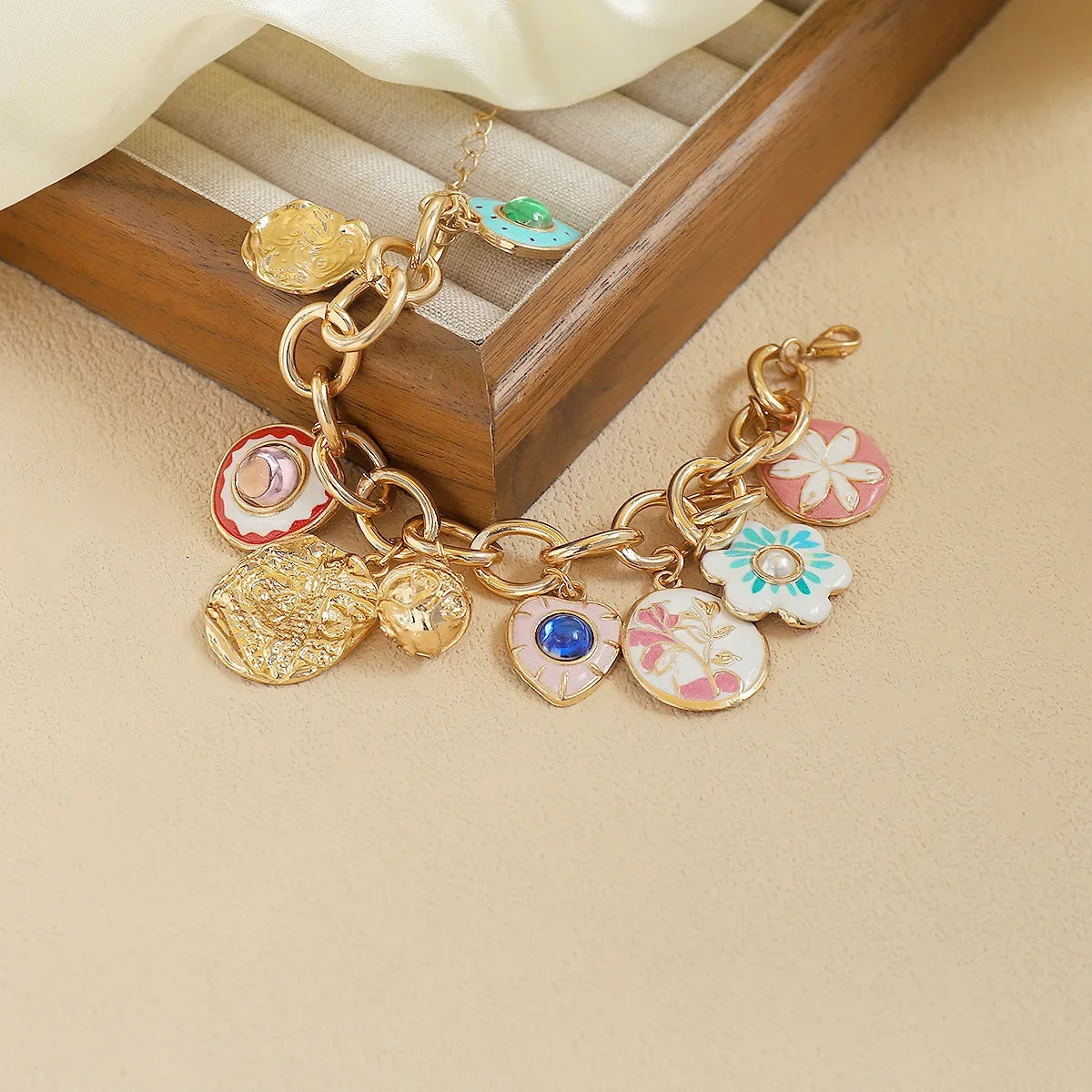 Medieval Enamel Jewelry Set