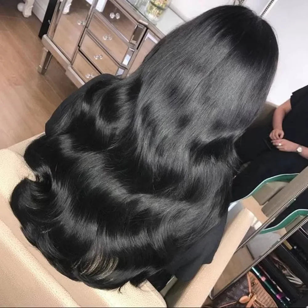 Gorgeous Long Body Wave Silk Hd Lace Front Wig for Women