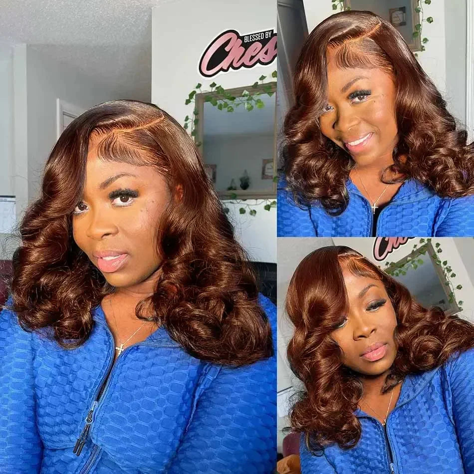 Short Loose Wave Human Hair Bob Wig
