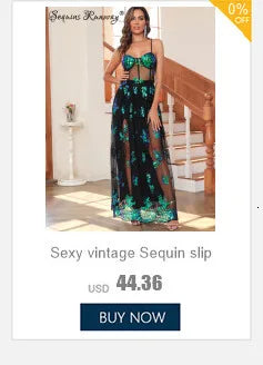 Sexy backless chiffon sequin jumpsuit women summer one pieces black romper jumpsuit woman club party jumpsuits bodycon playsuit