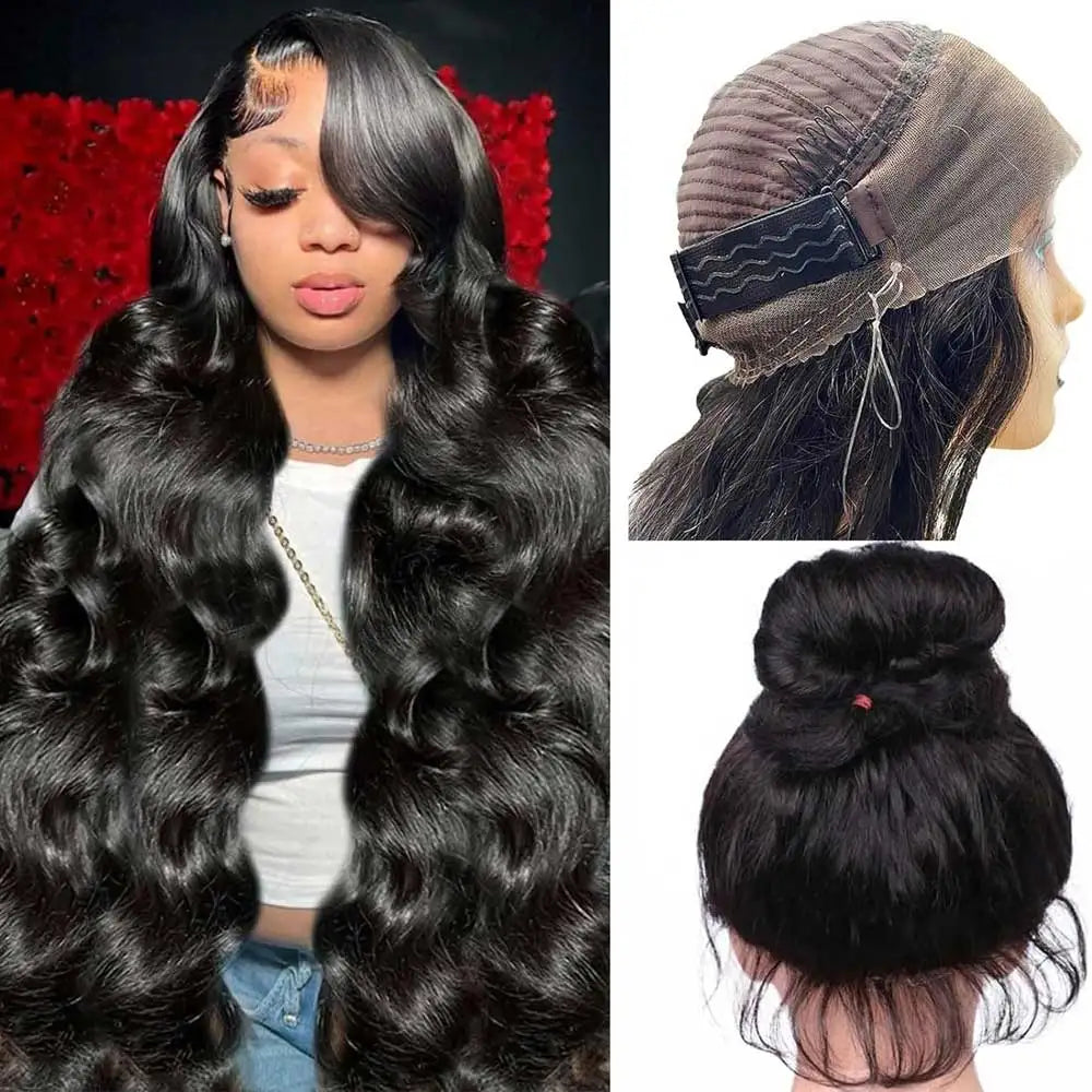 Glueless Brazilian Body Wave Lace Frontal Wig for Women