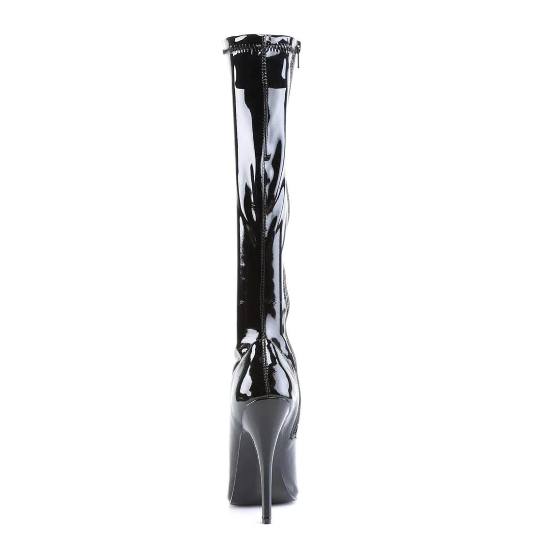 Patent Leather Stiletto Knee High Boots