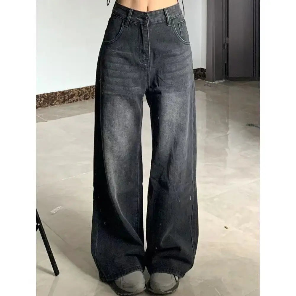 Snake Print High Waist Jeans
