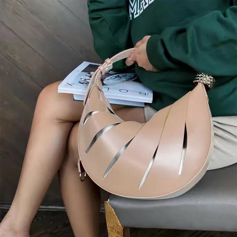 Lightweight Crescent Shoulder Bag