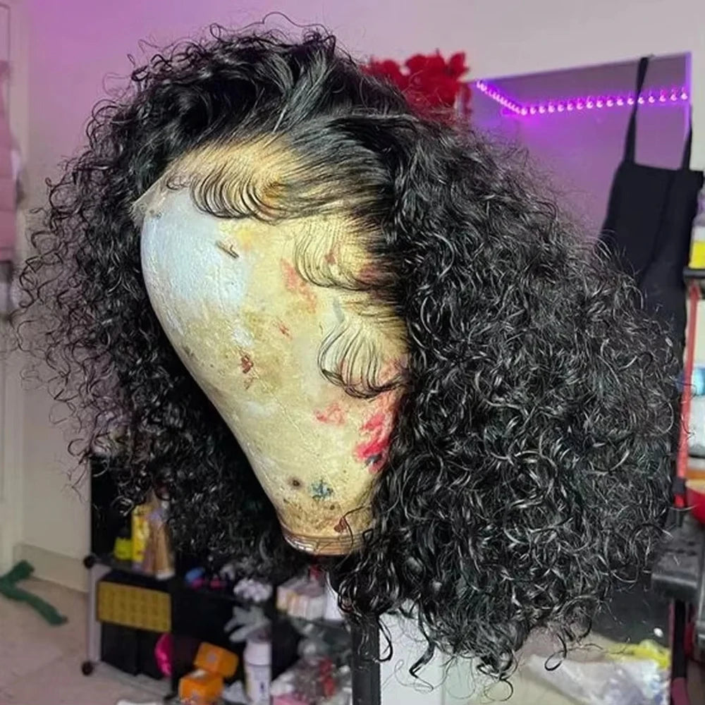 Deep Wave Bob Wig (10–16 Inch Options)