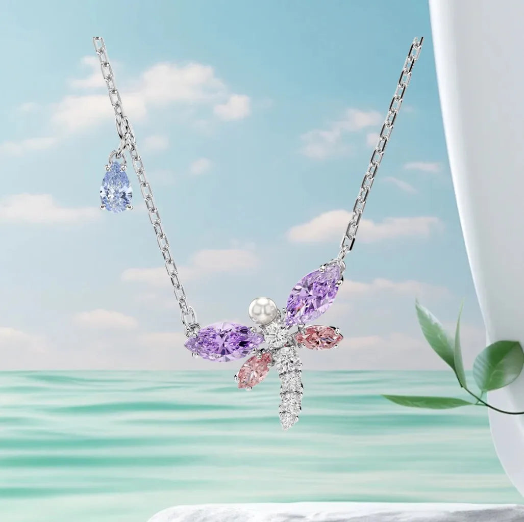 Mixed Cut Crystal Jewelry Set