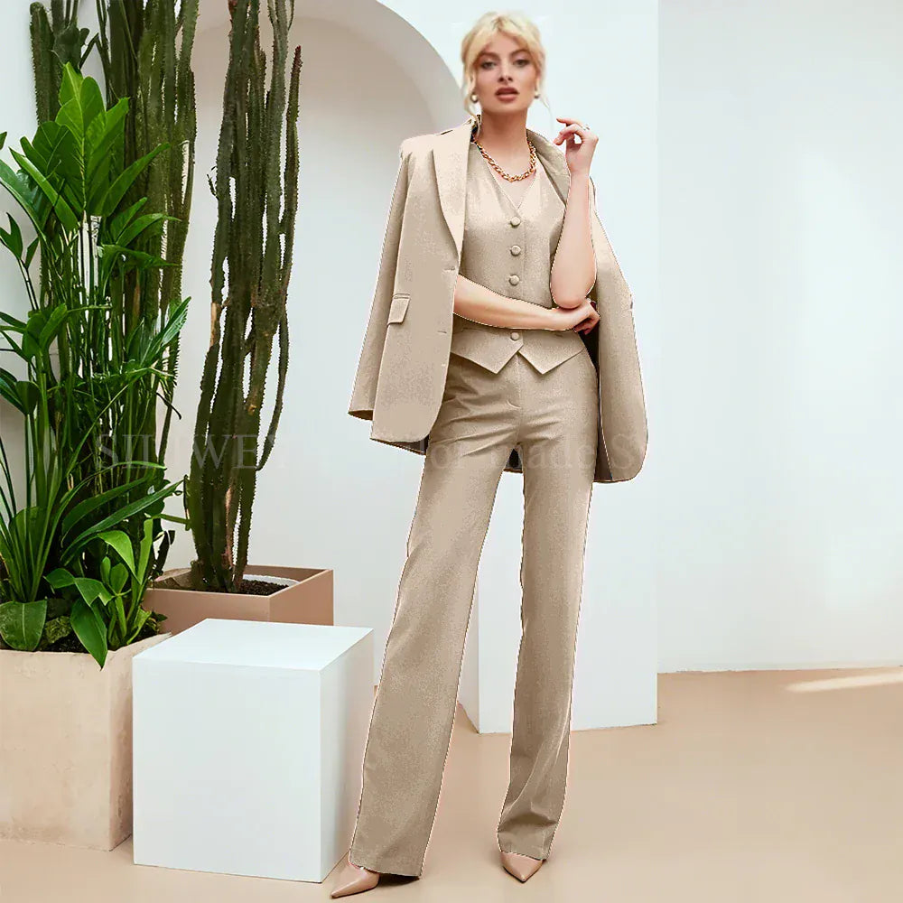 Three Piece Suit Set