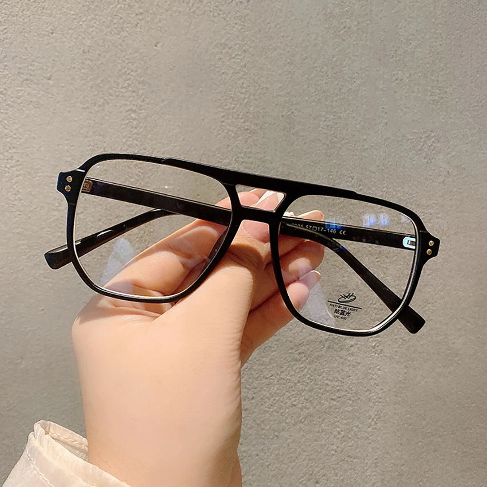 Retro Square Blue Light Blocking Glasses