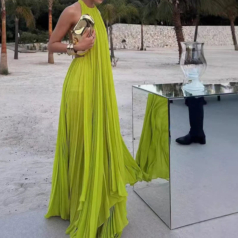 Elegant Off Shoulder Floor Length Evening Dress for Women