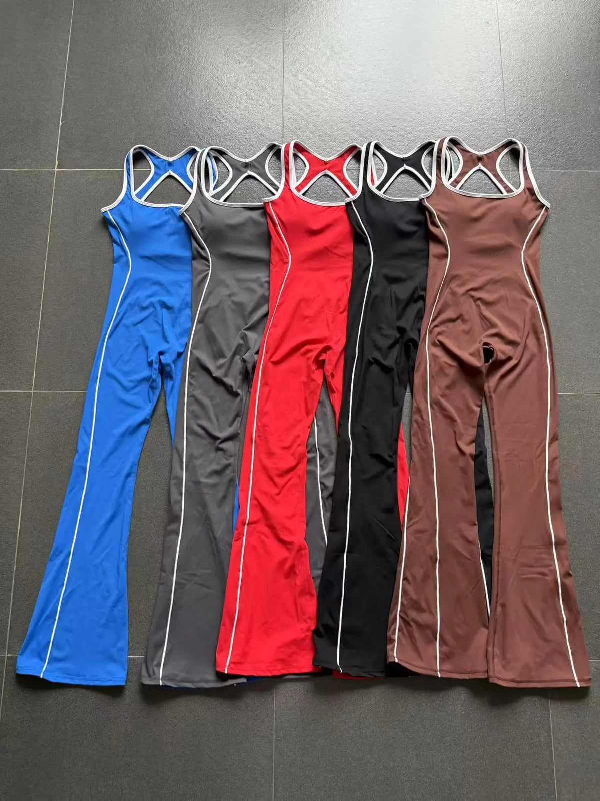 Casual Two Piece Jacket And Jumpsuit Set for Women